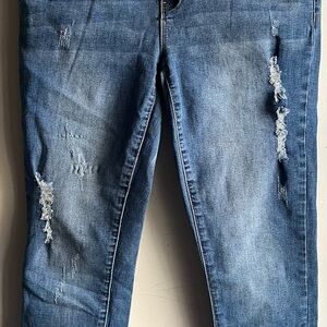 YMI Distressed Blue Women's Jeans size 9